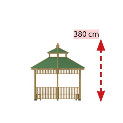 AG 02 - SHADING EQUIPMENTS WOODEN GAZEBOS