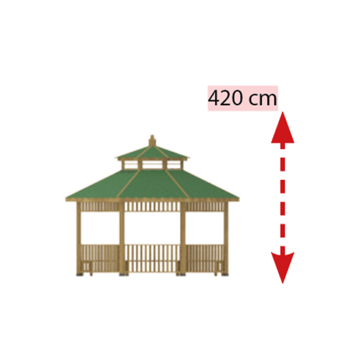 AG 03 - SHADING EQUIPMENTS WOODEN GAZEBOS