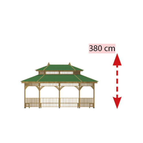 AG 07 - SHADING EQUIPMENTS WOODEN GAZEBOS
