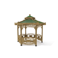 AG 16 - SHADING EQUIPMENTS WOODEN GAZEBOS