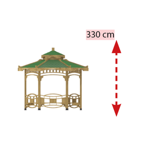 AG 16 - SHADING EQUIPMENTS WOODEN GAZEBOS