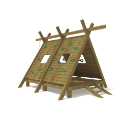 AOE 02 - WOODEN PLAYGROUND EQUIPMENTS WOODEN PLAYHOUSE