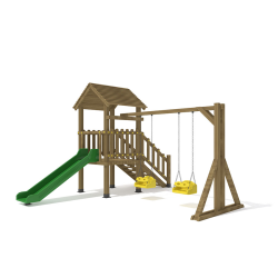 AOK 02 - WOODEN PLAYGROUND SETS MASSIVE WOODEN PLAYGROUND SETS