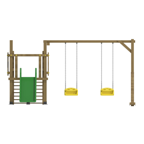 AOK 01 - WOODEN PLAYGROUND SETS MASSIVE WOODEN PLAYGROUND SETS