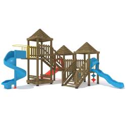 AOK 06 - WOODEN PLAYGROUND SETS MASSIVE WOODEN PLAYGROUND SETS