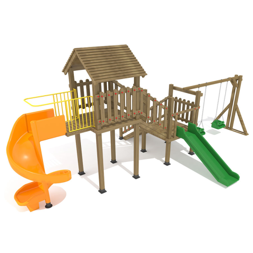 AOK 03 - WOODEN PLAYGROUND SETS MASSIVE WOODEN PLAYGROUND SETS
