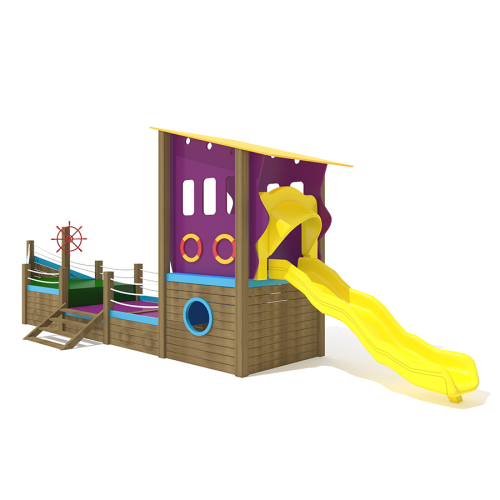 AOT 02 - WOODEN PLAYGROUND SETS THEMED WOODEN PLAYGROUND SETS