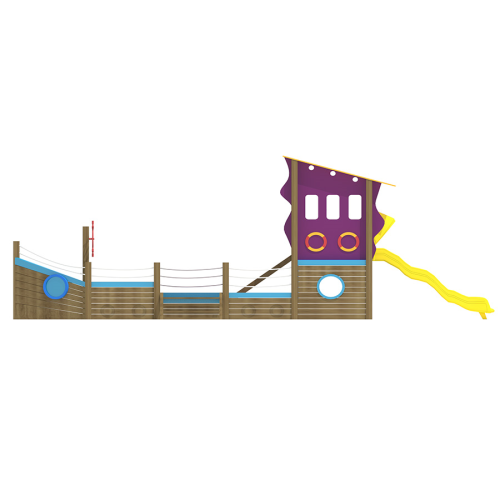 AOT 02 - WOODEN PLAYGROUND SETS THEMED WOODEN PLAYGROUND SETS