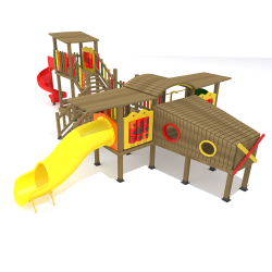 AOT 03 - WOODEN PLAYGROUND SETS THEMED WOODEN PLAYGROUND SETS