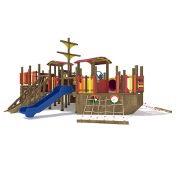 AOT 04 - WOODEN PLAYGROUND SETS THEMED WOODEN PLAYGROUND SETS