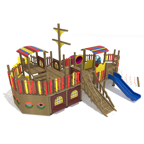 AOT 04 - WOODEN PLAYGROUND SETS THEMED WOODEN PLAYGROUND SETS
