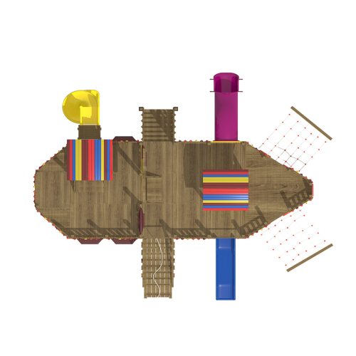 AOT 04 - WOODEN PLAYGROUND SETS THEMED WOODEN PLAYGROUND SETS
