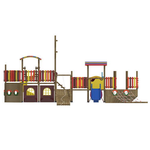 AOT 04 - WOODEN PLAYGROUND SETS THEMED WOODEN PLAYGROUND SETS