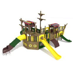 AOT 05 - WOODEN PLAYGROUND SETS THEMED WOODEN PLAYGROUND SETS
