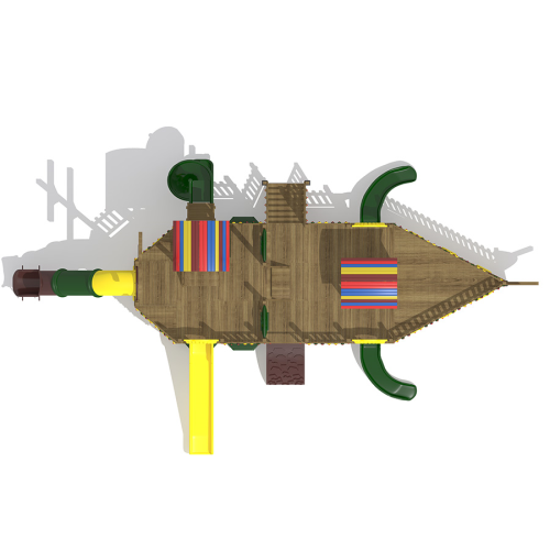 AOT 05 - WOODEN PLAYGROUND SETS THEMED WOODEN PLAYGROUND SETS