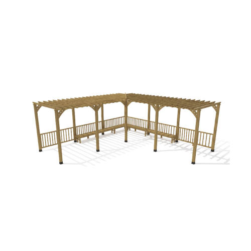 AP 01 - SHADING EQUIPMENTS WOODEN PERGOLAS