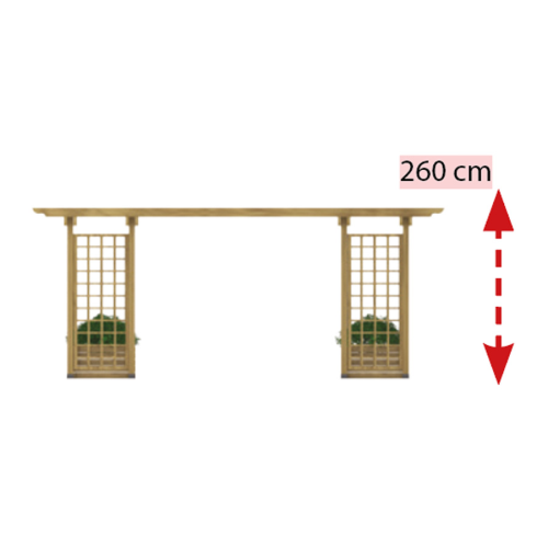 AP 02 - SHADING EQUIPMENTS WOODEN PERGOLAS