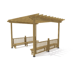 AP 03 - SHADING EQUIPMENTS WOODEN PERGOLAS