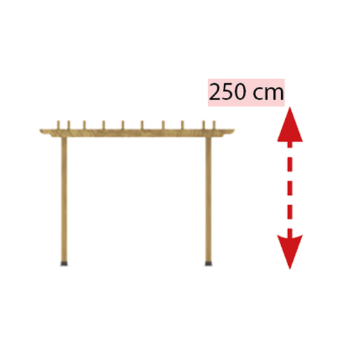 AP 04 - SHADING EQUIPMENTS WOODEN PERGOLAS