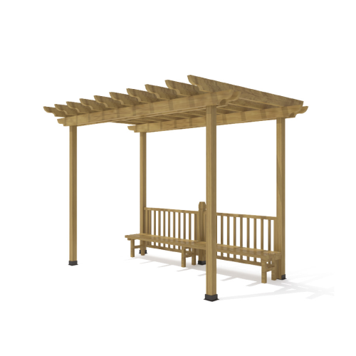 AP 04 - SHADING EQUIPMENTS WOODEN PERGOLAS