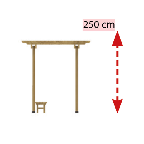 AP 04 - SHADING EQUIPMENTS WOODEN PERGOLAS