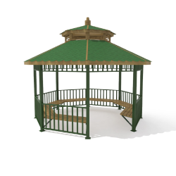 MG 01 - SHADING EQUIPMENTS METAL GAZEBOS