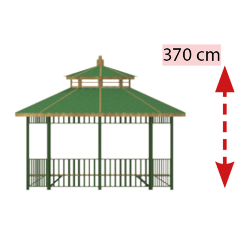 MG 01 - SHADING EQUIPMENTS METAL GAZEBOS