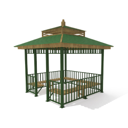 MG 03 - SHADING EQUIPMENTS METAL GAZEBOS