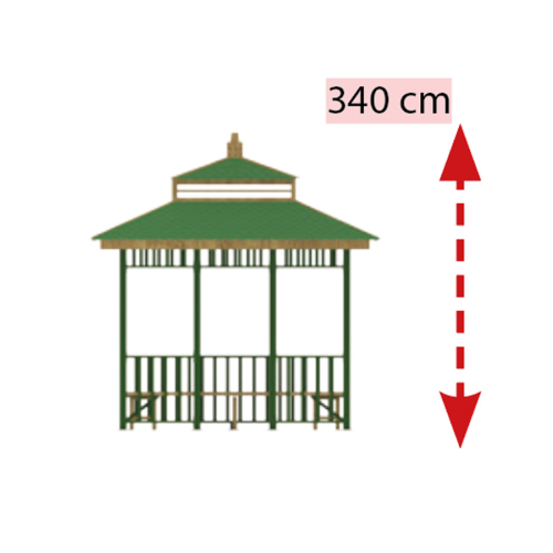 MG 03 - SHADING EQUIPMENTS METAL GAZEBOS