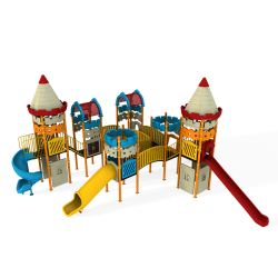 MK 04 - METAL PLAYGROUND SETS CASTLE SERIES