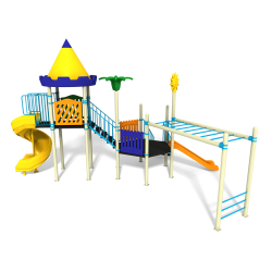 MLK 10 - METAL PLAYGROUND SETS CASTLE SERIES