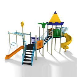 MLK 11 - METAL PLAYGROUND SETS CASTLE SERIES