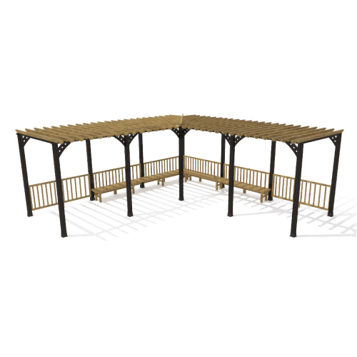 MP 01 - SHADING EQUIPMENTS METAL PERGOLAS
