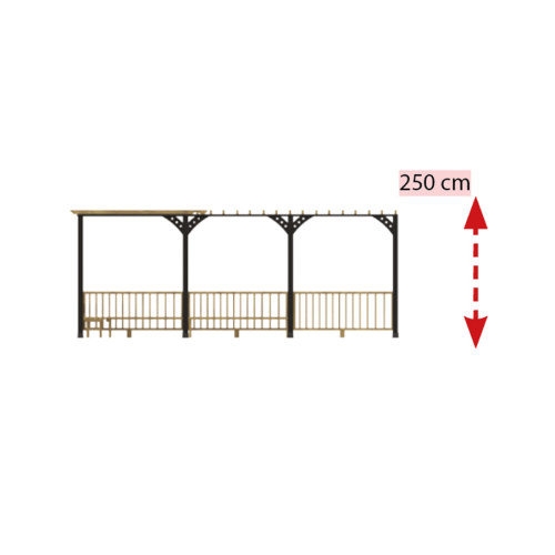 MP 01 - SHADING EQUIPMENTS METAL PERGOLAS