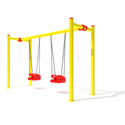 MS 01 - METAL PLAYGROUND EQUIPMENTS SWINGS