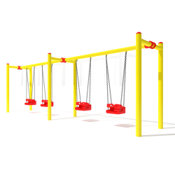 MS 02 - METAL PLAYGROUND EQUIPMENTS SWINGS