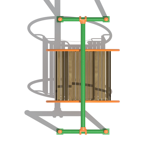 MS 03 - METAL PLAYGROUND EQUIPMENTS SWINGS