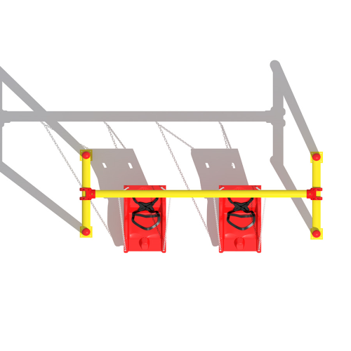 MS 04 - METAL PLAYGROUND EQUIPMENTS SWINGS