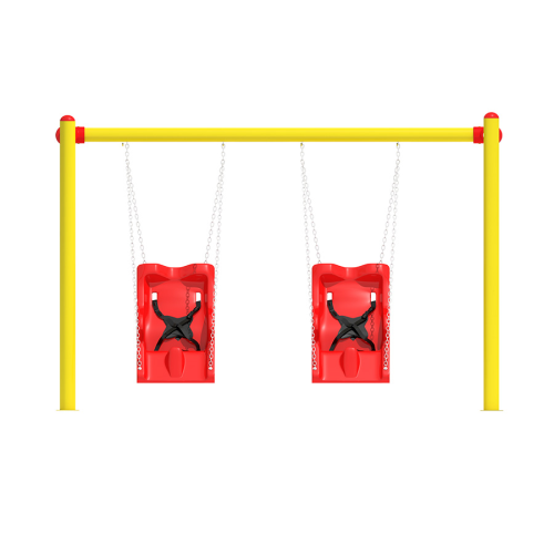 MS 04 - METAL PLAYGROUND EQUIPMENTS SWINGS